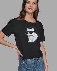 Zomer Veelzijdig los oversized T-shirt 2025, Retro zwaar oversized T-shirt met kattenprint