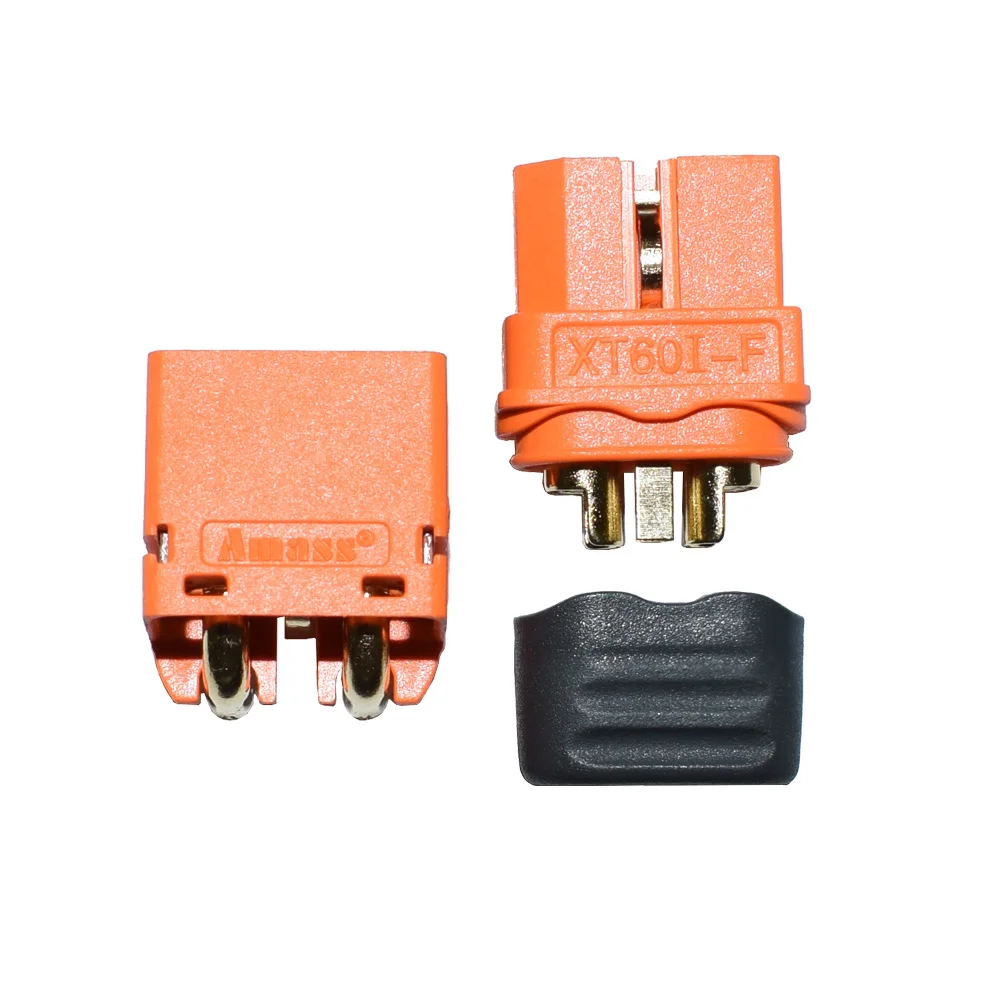 XT60i-f Amass serie xt60i con señal 2 + 1 conector de aviación chapado en oro de alta corriente conector macho hembra XT60IE-M XT60I-F