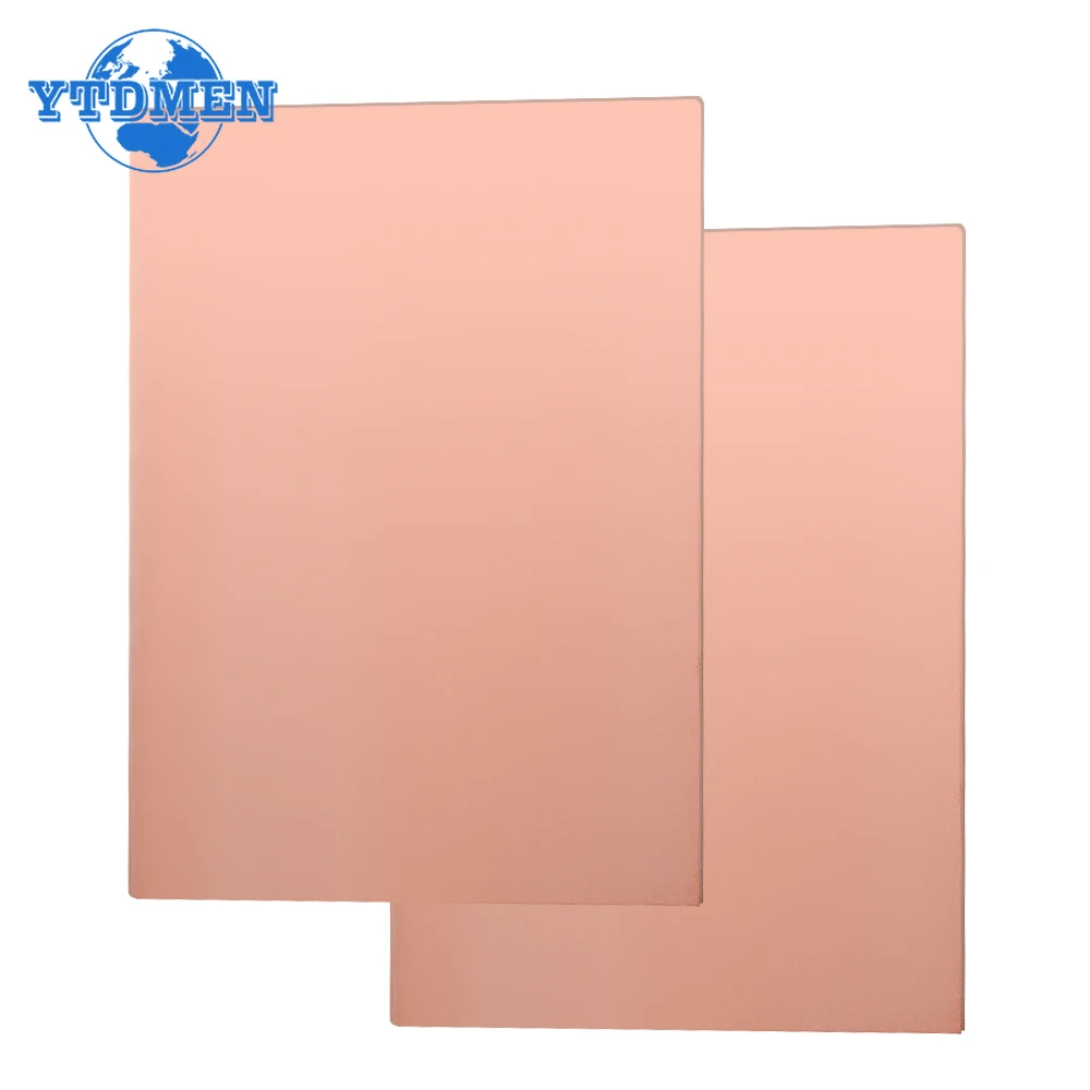 5PCS FR4 PCB su un solo lato 5x7cm Piastra rivestita in rame Circuito laminato 5*7cm Kit PCB fai da te