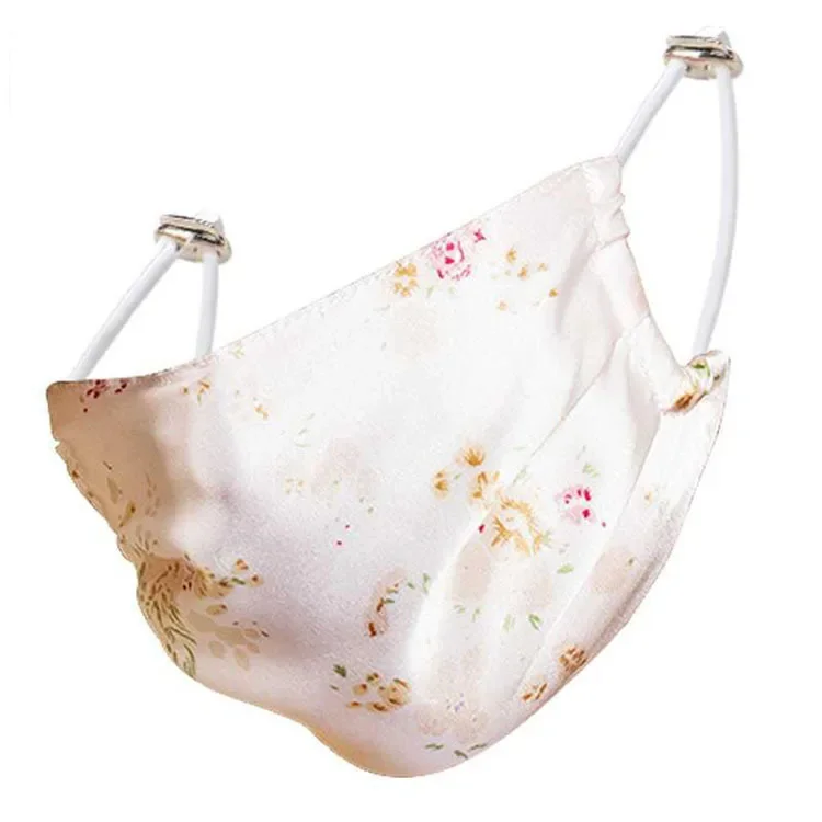 Máscara de seda velo verano mujer seda de morera antiultravioleta, transpirable y protector solar mujeres