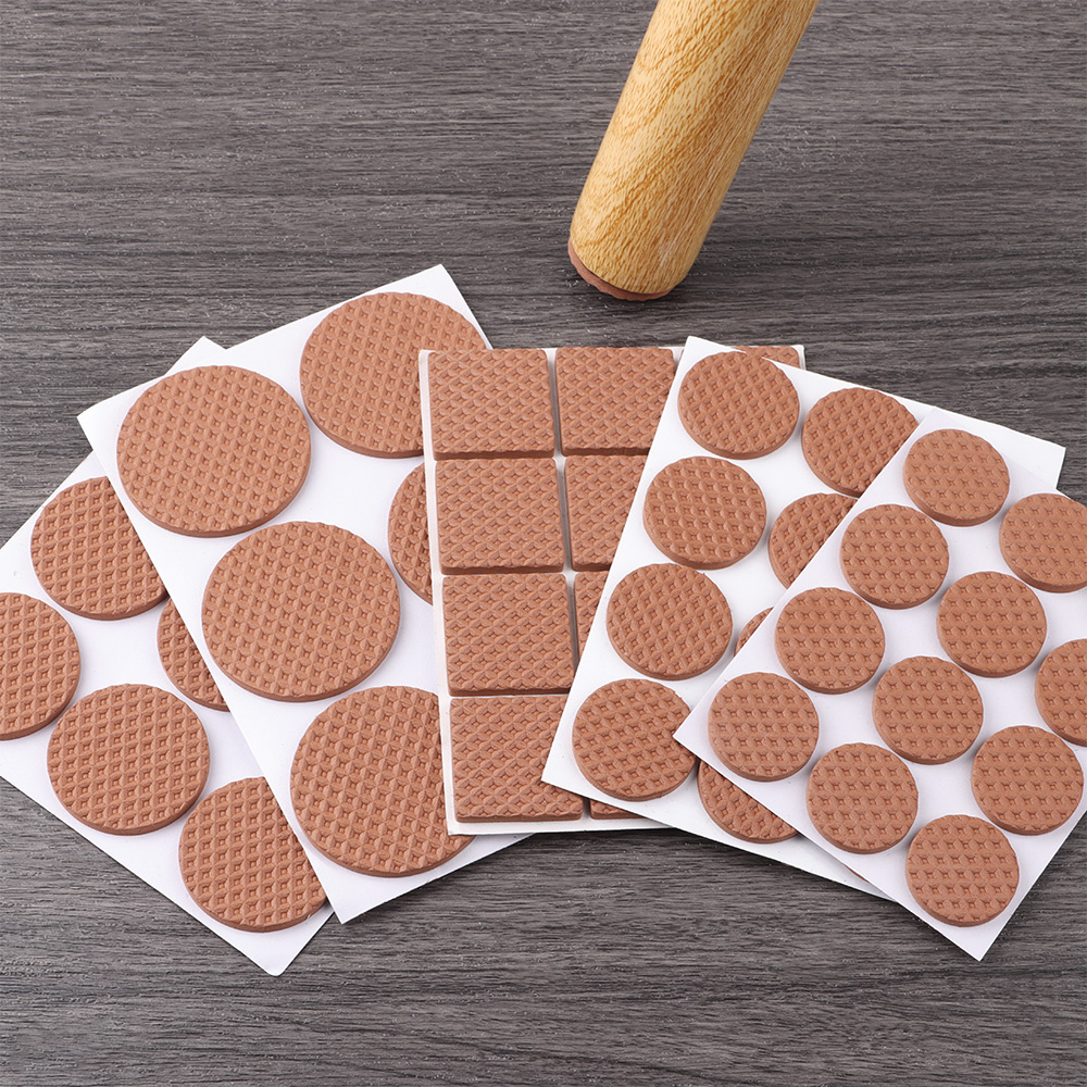 Coussinets de protection des pieds de meubles auto-adhésifs, coordonnants, anti-rayures, chaise, sol, 6 pièces, 9 pièces, 12 pièces