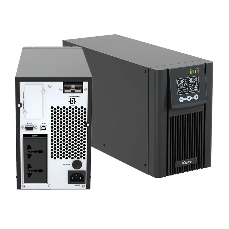 Fuente de alimentación ininterrumpida en línea Batería externa UPS de alta frecuencia USB/RS232 3000w 3000VA 96VDC Onda sinusoidal pura para redes
