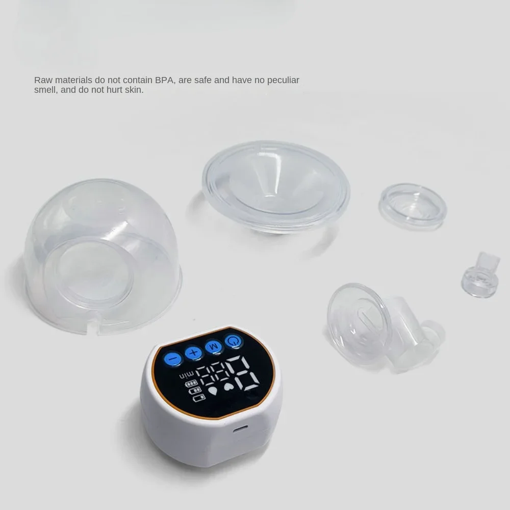 เครื่องดูดอัจฉริยะที่สวมใส่ได้ เครื่องดูดเต้านมไฟฟ้าดูดสูงเงียบ การชาร์จ USB เป็นอุปกรณ์เสริมที่ต้องมี