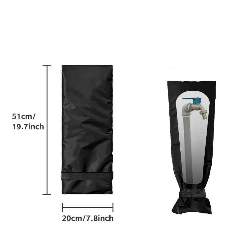 Faucet Cover Winter Outdoor Faucet Covers Protection Anti-Freeze Insulation Sleeve Outdoor Frost Protective Cover