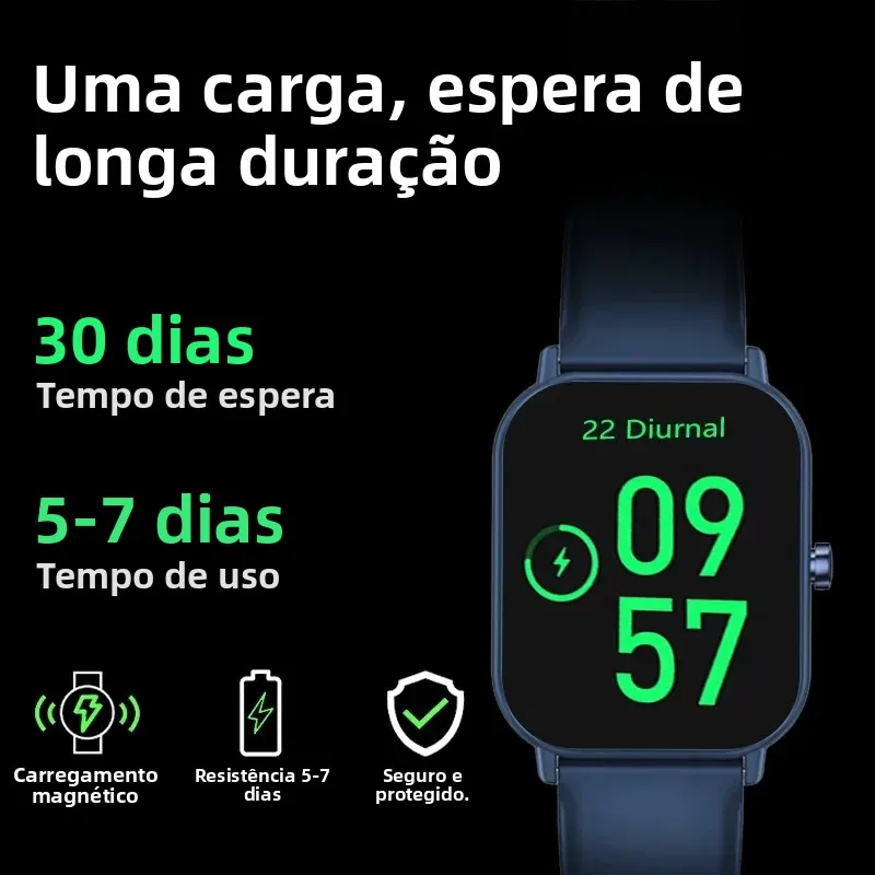 Crianças relógio esporte tela hd crianças relógio inteligente com pulseira de silicone à prova dwaterproof água relógio de pulso eletrônico para meninos meninas presente das crianças