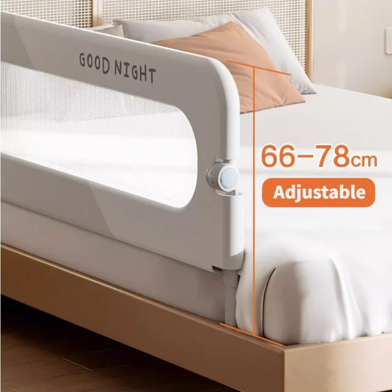 เตียง Guardrail ปรับเด็กความปลอดภัยเตียง Barrier Anti-Fall เปลเด็กกันชน Handrail เตียงความปลอดภัย Rails เด็ก Fall OUT Protection