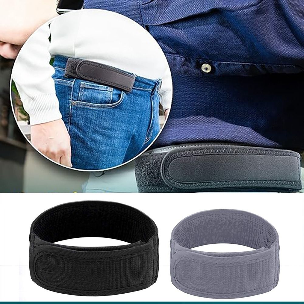 Cinturón elástico sin hebilla para hombre, cinturón ultrasuave, cómodo y elegante, Unisex