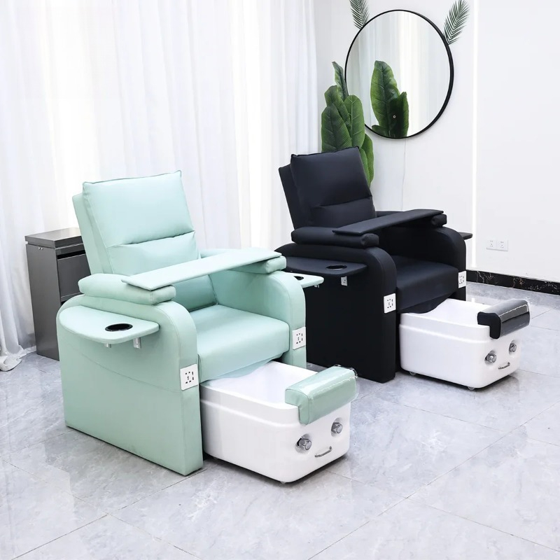 Sillas de salón, silla de pedicura, muebles de SPA, silla de masaje, sofá cama para uñas, sofás, baño de pies, pedicura, sillón personalizable