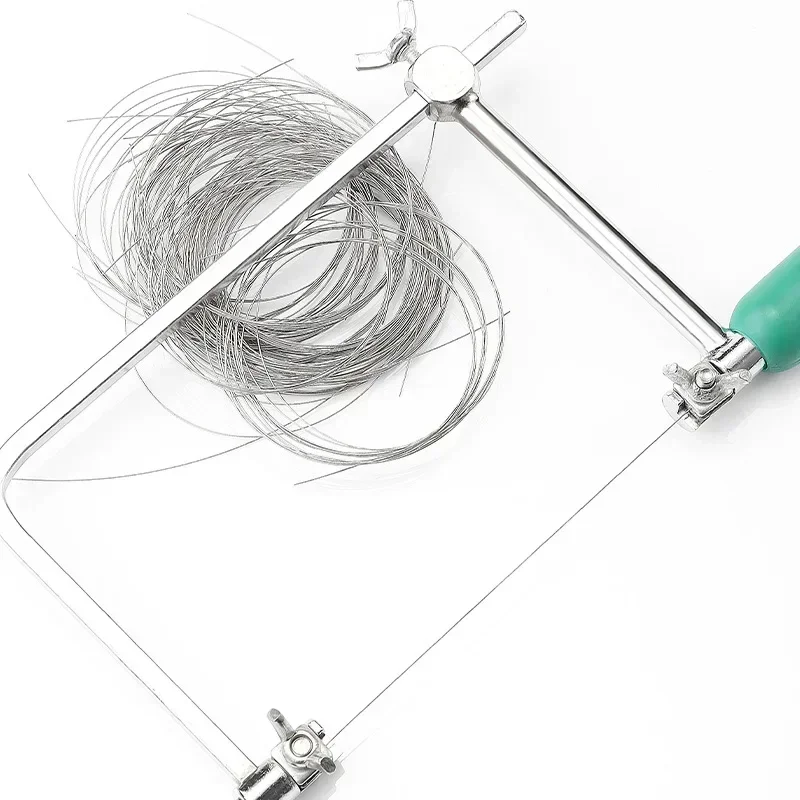 1M Snijden Draad Zaagbladen Jade Metaal Keramische Snijbenodigdheden Handzaagblad Diameter 0.1mm-0.25mm Professioneel Handgereedschap
