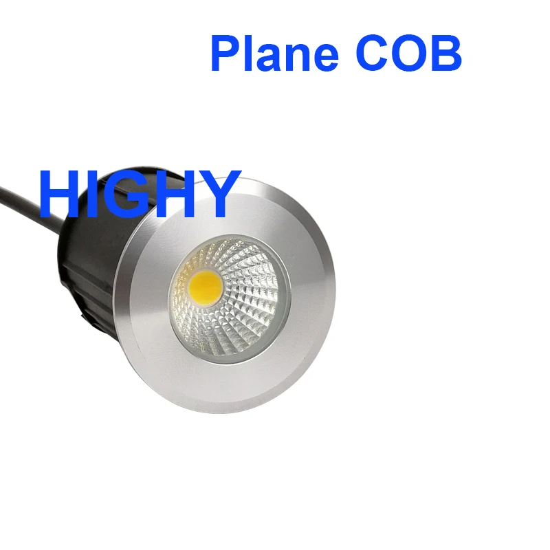 Đèn LED 3W Chôn Cất IP68 AC110V220V DC12V Ngoài Trời Đèn Sàn Tàu Đèn 1/2/3/4 2 Mặt Dưới Lòng Đất Đèn vỉa Hè Chiếu Sáng