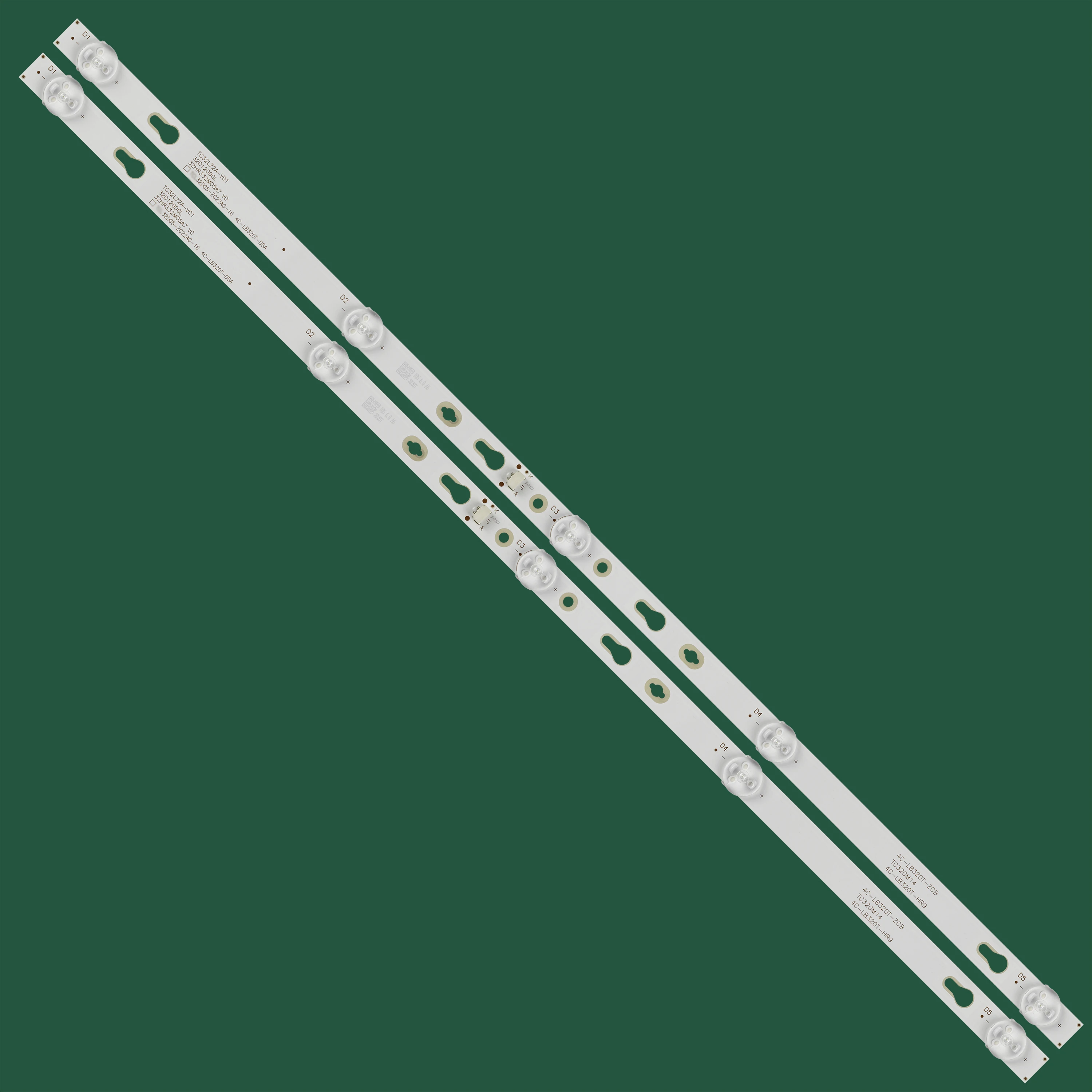 Светодиодная лента для Thomson 32H3306 T32RTL5140 T32RTL5130 32HD3306X1 32HE5606 32HD3301 32HD3101 4C-LB320T-ZC3 ZC5 32D05-ZC22AG-17