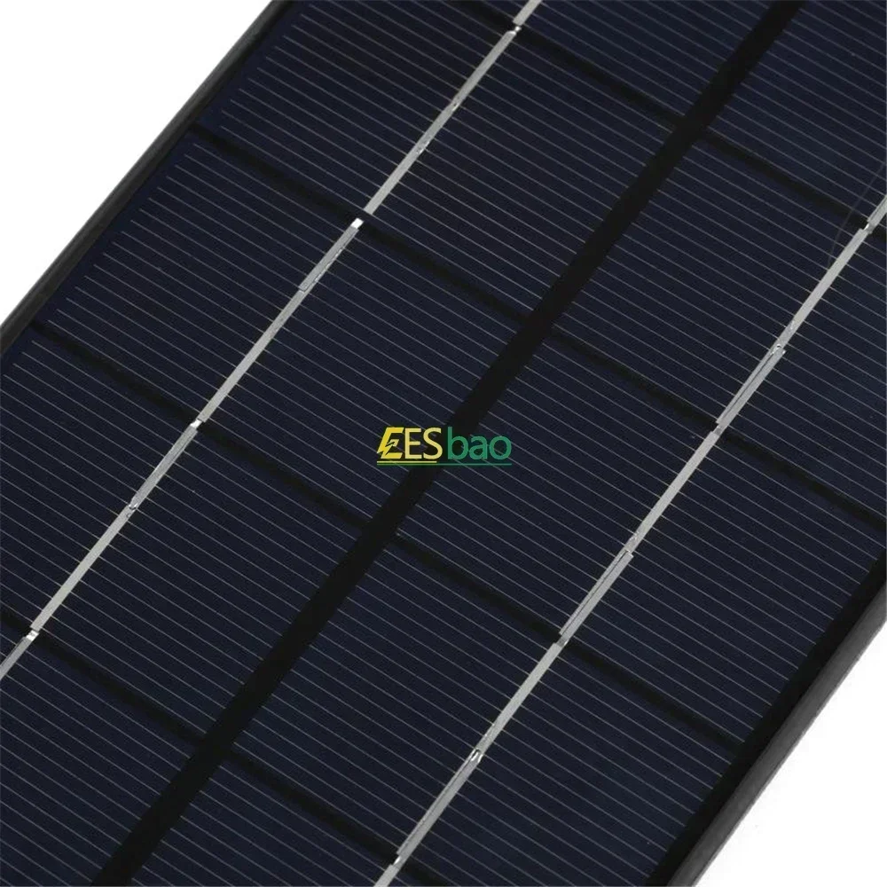 5V 5W/15W Portable Solar Panel USB Outdoor Micro Solar Panel Quick Charger Suitable for mobile phones, outdoor travelling