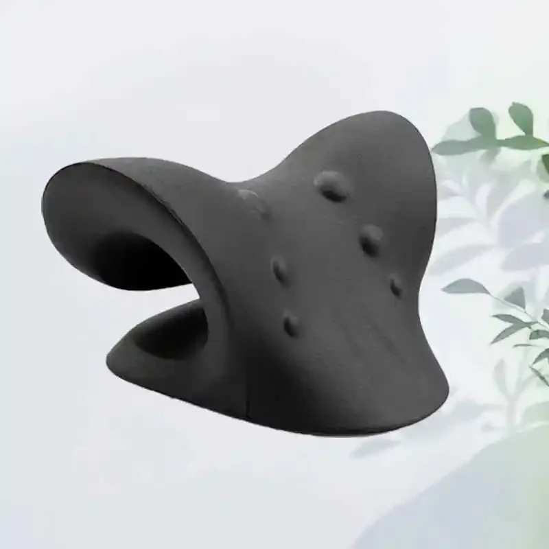 경추 마사지 패드, U자형 패드, 지압 중력, 목 및 어깨 이완