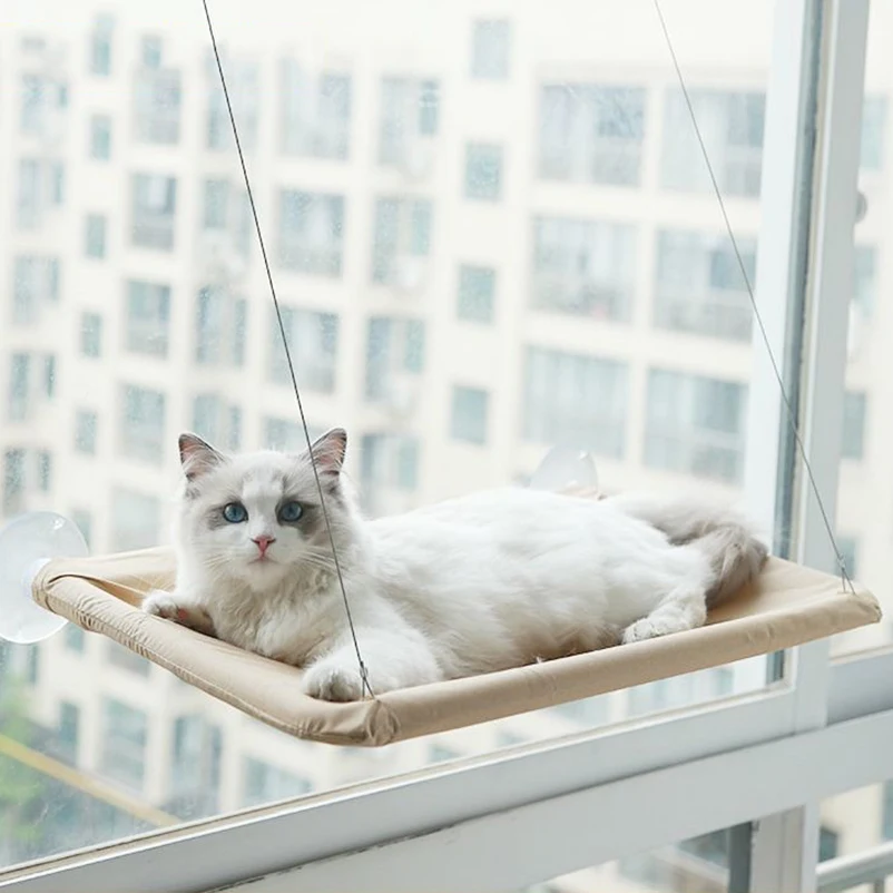 Huisdier Kat Hangmat Opknoping Kat Bed Lager 20Kg Comfortabele Kat Zonnig Venster Seat Mount Kitten Klimrek Huisdier Accessoires
