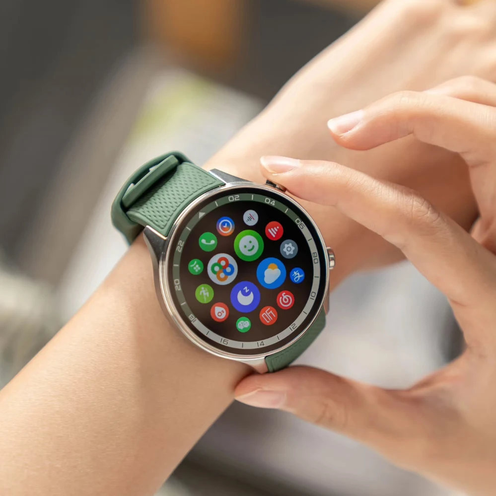 Algemene versie OnePlus Watch 3 Smart Watch 1,5 inch AMOLED-display 32 GB geheugen Snapdragon W5 Wear OS van Google IP68