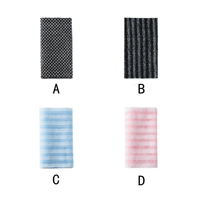 ญี่ปุ่นถู Washcloth ผ้าขนหนูไนลอนแปรงสําหรับกลับผ้าขนหนู Exfoliating Scrub ฟองน้ําอาบน้ํา Body อุปกรณ์ห้องน้ํา