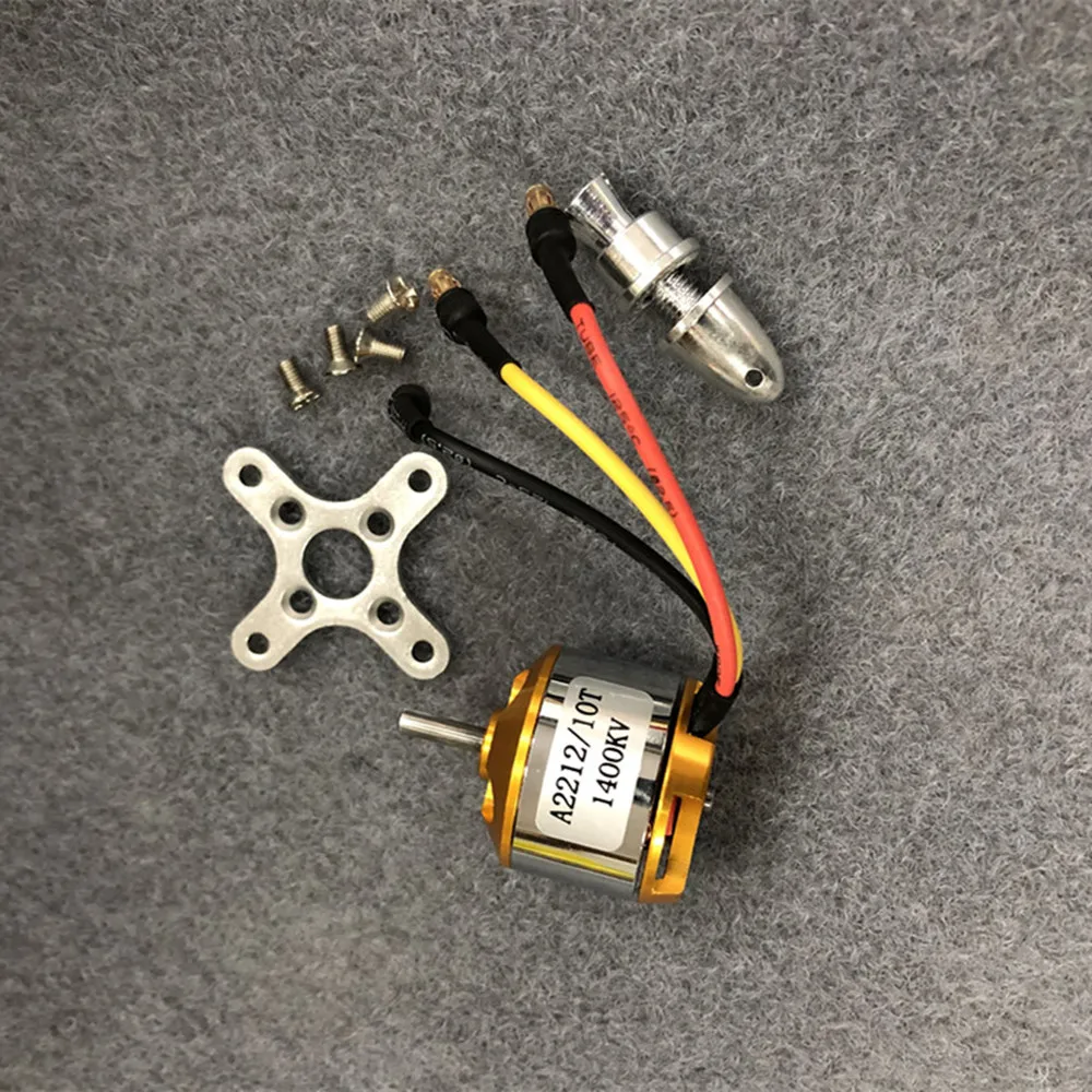 1pcs A2212 Brushless Motor 930/1000/1200/1400/1800/2200/2450/2700KV For RC Aircraft Plane Multi-copter Brushless Outrunner Motor