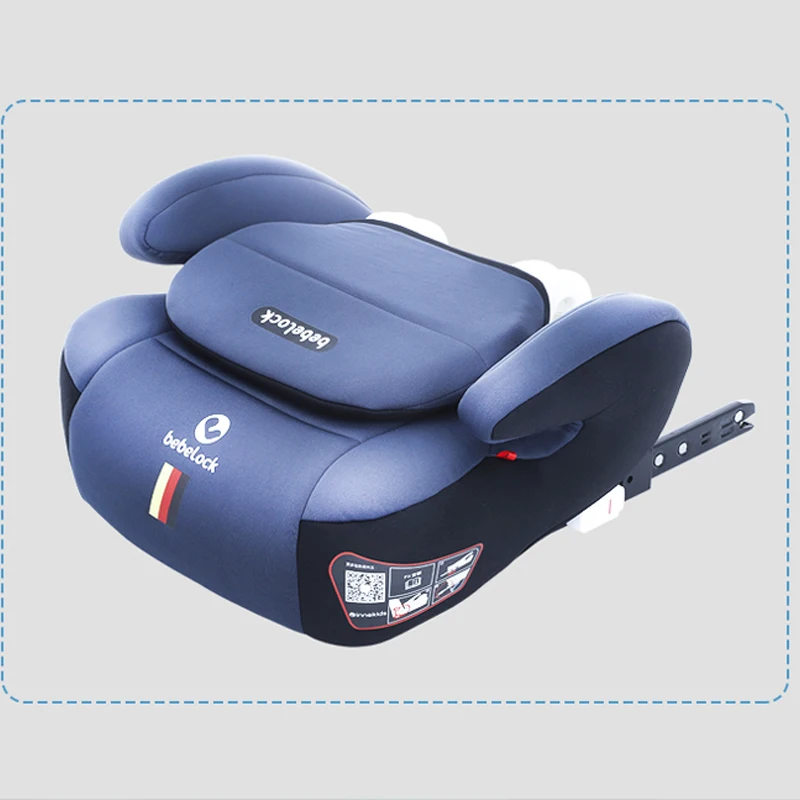 พับรถเด็กปลอดภัยที่นั่งเด็กแบบพกพารถ Booster เบาะนั่ง ISOFIX Interface เด็กรถที่นั่งสำหรับ3 ~ 12ปีเก่า