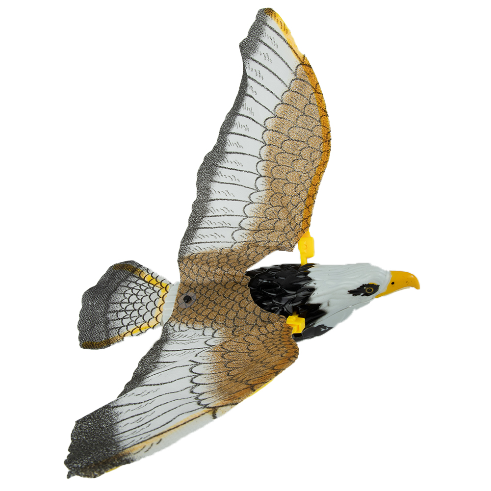 1xBird Repellent แขวน Eagle Flying Owl Repellent Scarer Emulation Flying Hawk Bird Garden หุ่นไล่กา Yard กลางแจ้ง Pest Control