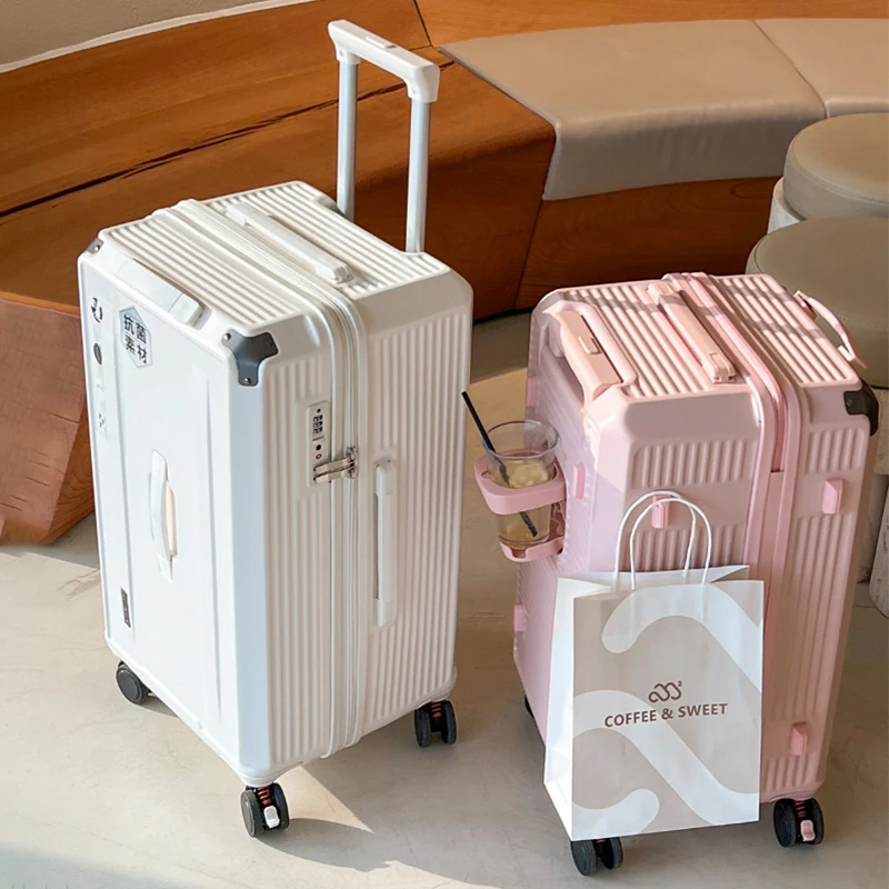 Multifunktion gepäck weiblich große Kapazität Koffer Trolley Fall fünf Räder Bremse 22/30/32 "Zoll Koffer männliche Reisetasche