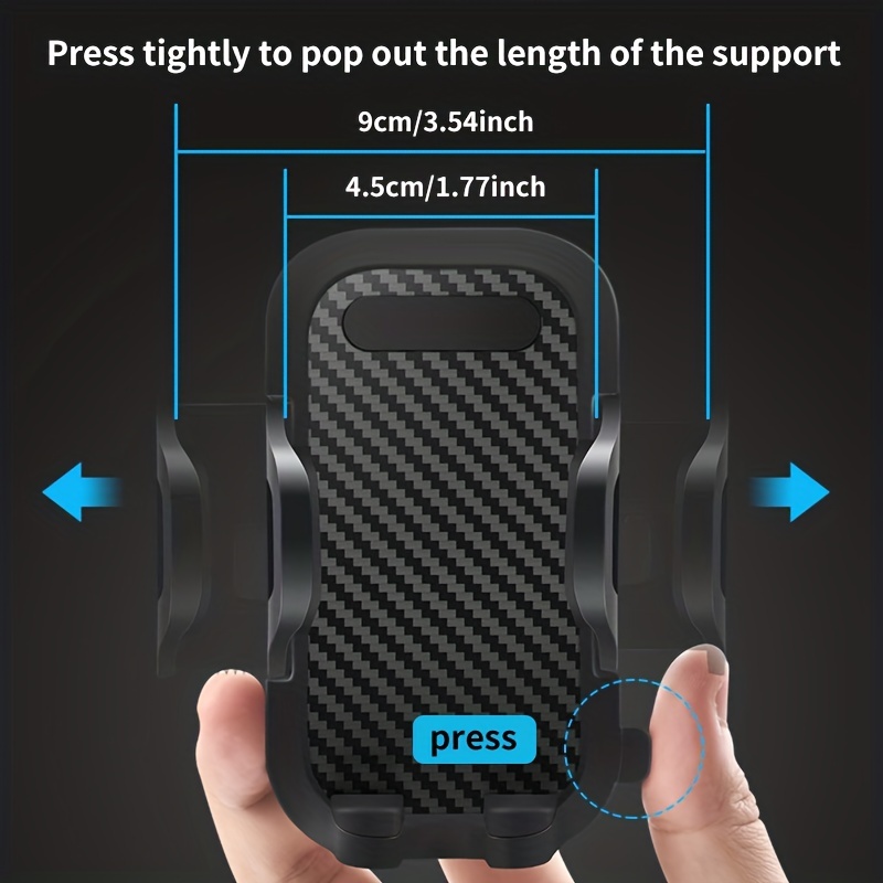 Car Phone Holder Mount Stand Sucker Suction Cup Air Vent Dashboard Mobile Cell Support in Car Bracket for iPhone Samsung