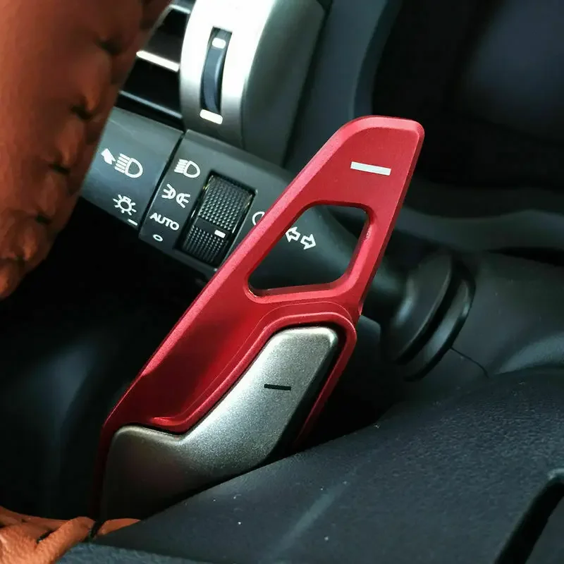 Paletas para volante de coche, cubiertas de palanca de cambios DSG para Lexus IS RC NX 330 350 300h, cubiertas de palanca de cambios de aluminio, 2 uds.