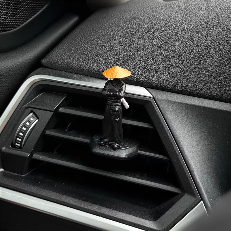 50 ミリメートル樹脂ミニフィギュアモデル古代日本中国忍者武士モデリングクールなミニチュア車の装飾ギフト