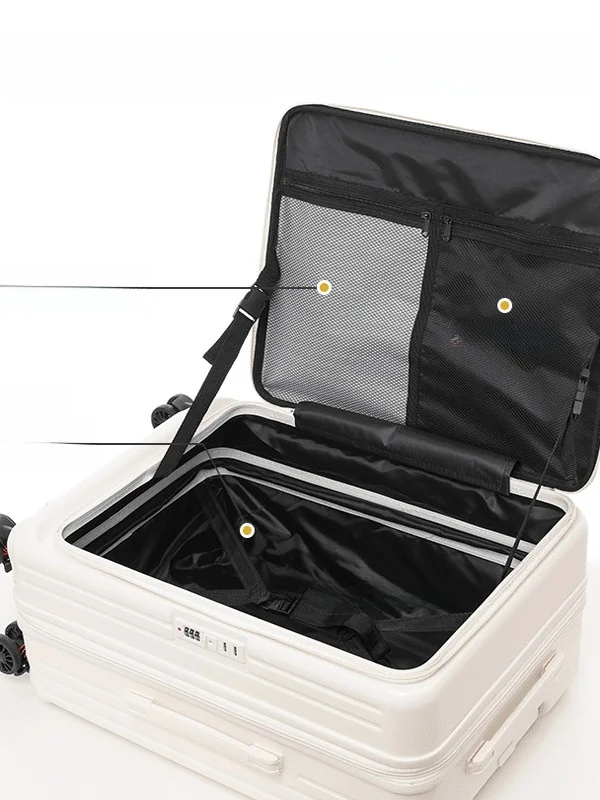 Mala de Viagem Expansível de 30 Polegadas com Capa Flip de 20 Polegadas, Rodas Silenciosas e ande Capacidade