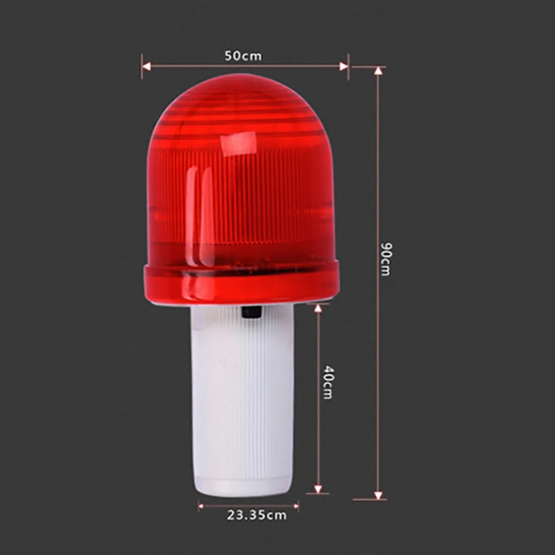Sáng LED Đường Nguy Hiểm Bỏ Qua Ánh Sáng Nhấp Nháy An Toàn Nón Cake Topper Cảnh Báo Đường Ánh Sáng Khối Đèn Khẩn Cấp Giao Thông Ánh Sáng