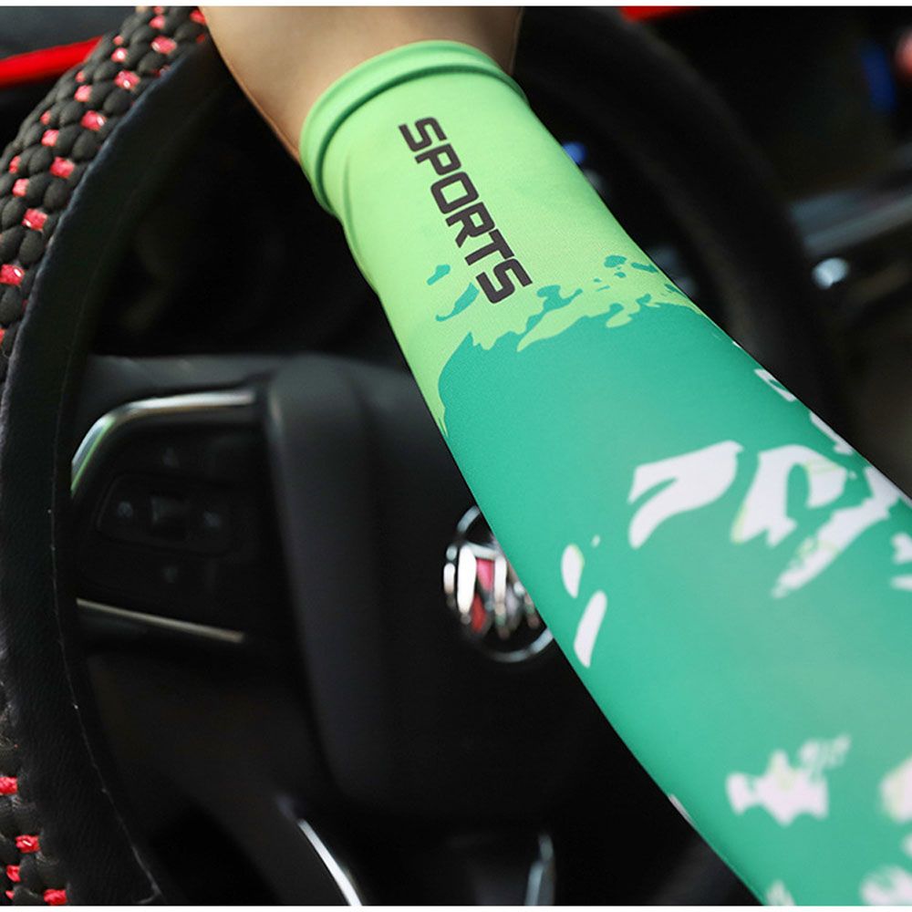 Ropa deportiva para correr, baloncesto, protección solar, Mangas de brazo, deporte al aire libre