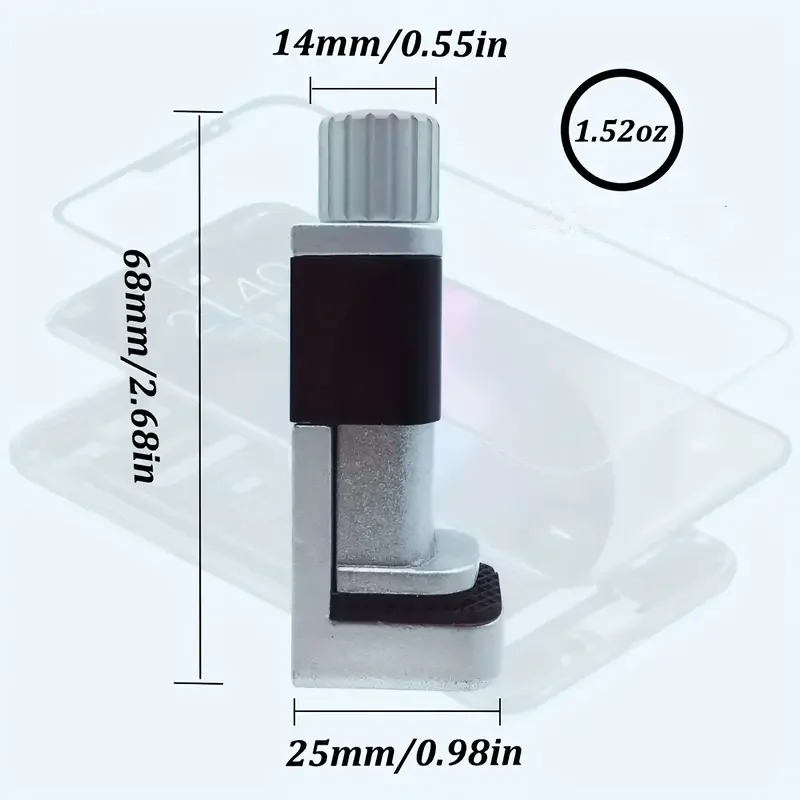 Adjustable Phone Repair Clamp - Screen Securing Tool For Smartphones, Tablets, Laptops & Ipads