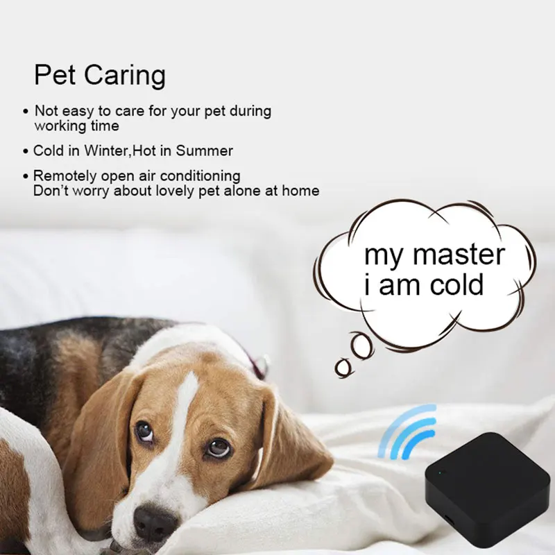 Automatización del hogar inteligente Tuya WiFi IR Control remoto Universal para TV aire acondicionado aparatos infrarrojos RF módulo inteligente