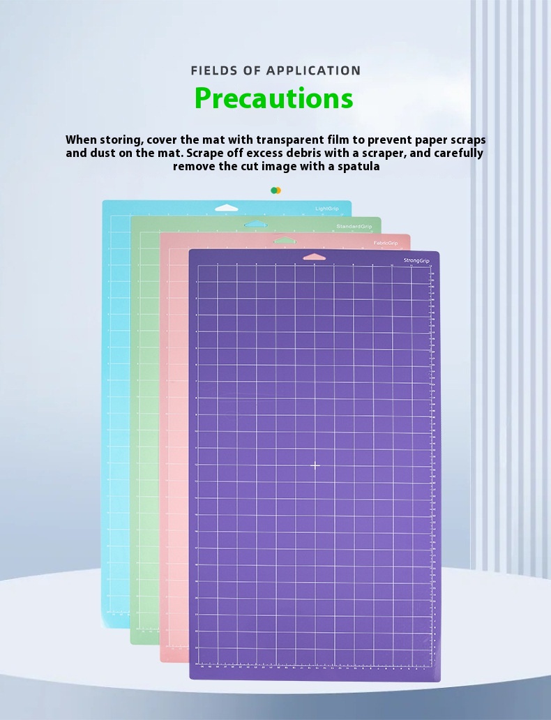 3 Stück rosa Stoff-Klebe-Schneidematte, 30,5 x 61 cm, PVC-Material für Cricut DIY-Maschine, Büro, Schule, Kunstprojekte, Basis-Bonding-Platte