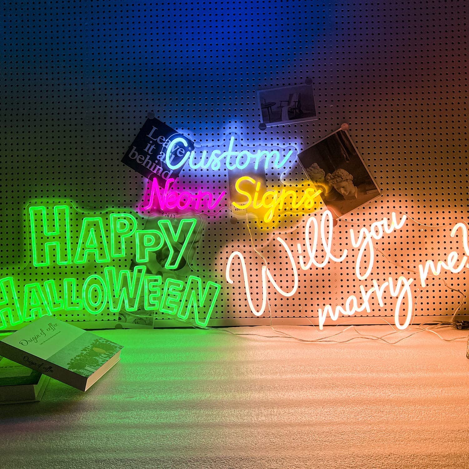 CUSTOM ป้ายนีออน LED ส่วนบุคคลป้ายนีออนสําหรับตกแต่งบ้าน,งานแต่งงาน,ป้ายบาร์,ของขวัญ,งานปาร์ตี้,โลโก้บริษัท,ธุรกิจนีออน