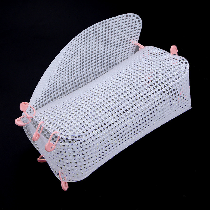 Stricken & Weben Kunststoff Mesh Sheet Chenille DIY Tasche Zubehör Strick helfer