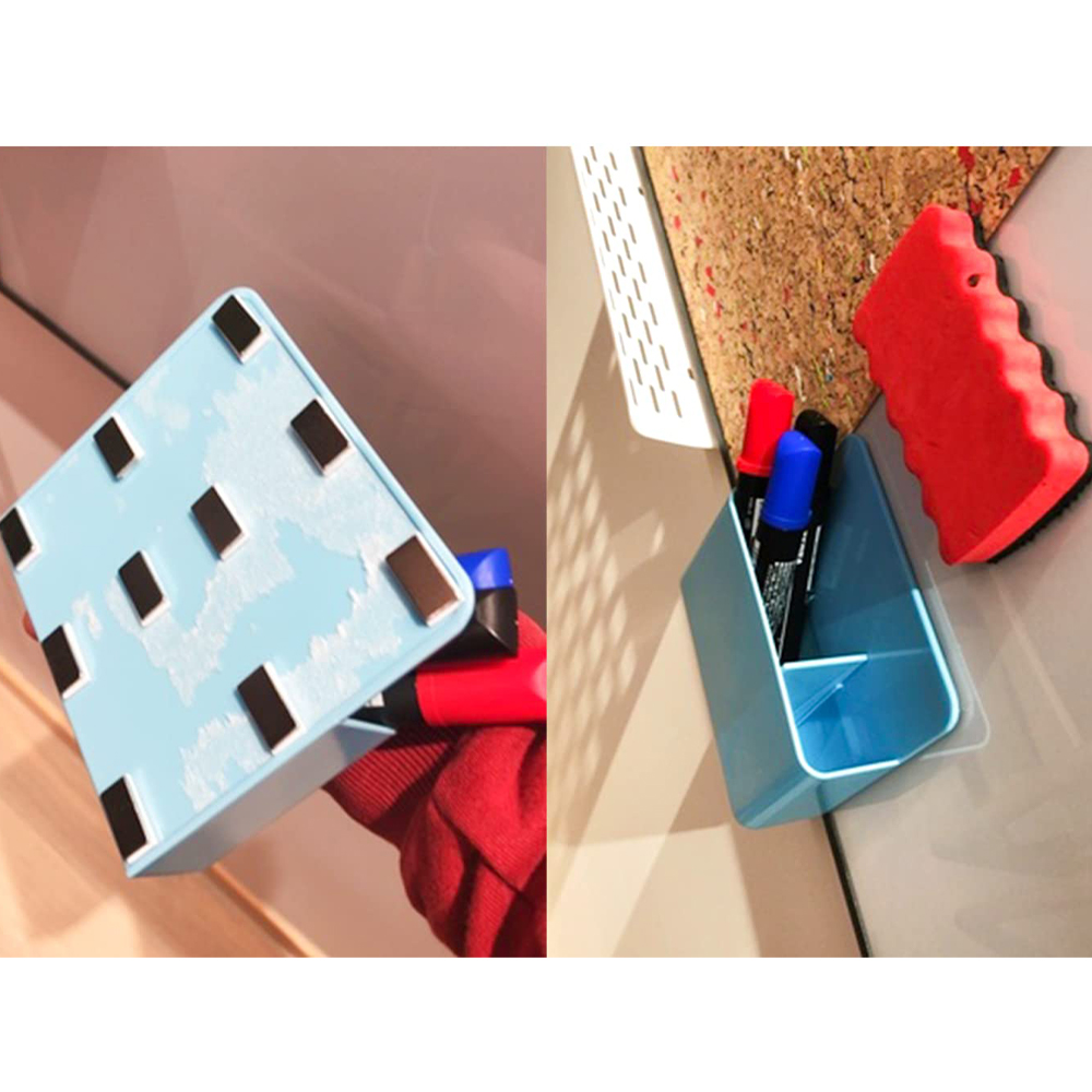 Rettangolo al neodimio con adesivo biadesivo, super potente, forte, magnetico permanente, blocco NdFeB, 60x10x3 N35, 10 pezzi
