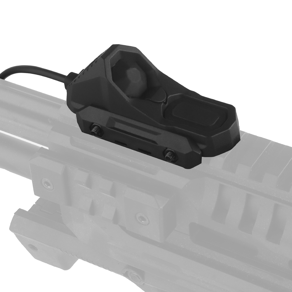 TACGEAR AXON Picatinny m-lok interruptor de botón de cable grúa láser 2,5mm adaptador de enchufe SF para linterna SF arma luz PEQ