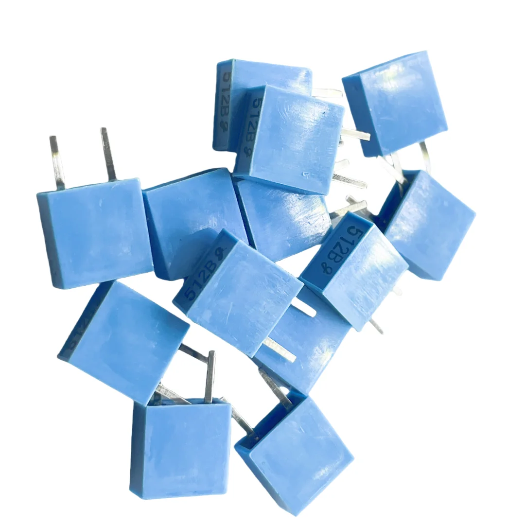 100 buah/512K KBR-512B asli 12 512KHZ in-line 2-pin Tao Zhen 512B osilator kristal keramik