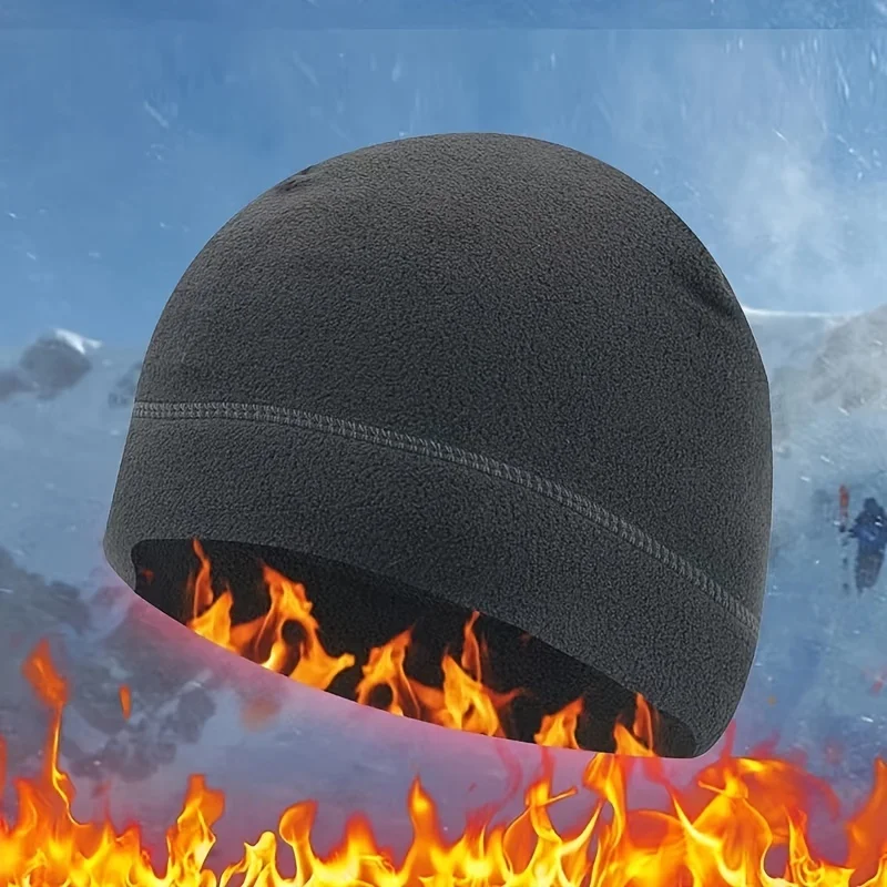 Reiten Angeln Wandern Winddicht Warme Fleece Beanie Schädel Kappe Männer Frauen Winter Klettern Jagd Ausbildung Thermische Radfahren Hut