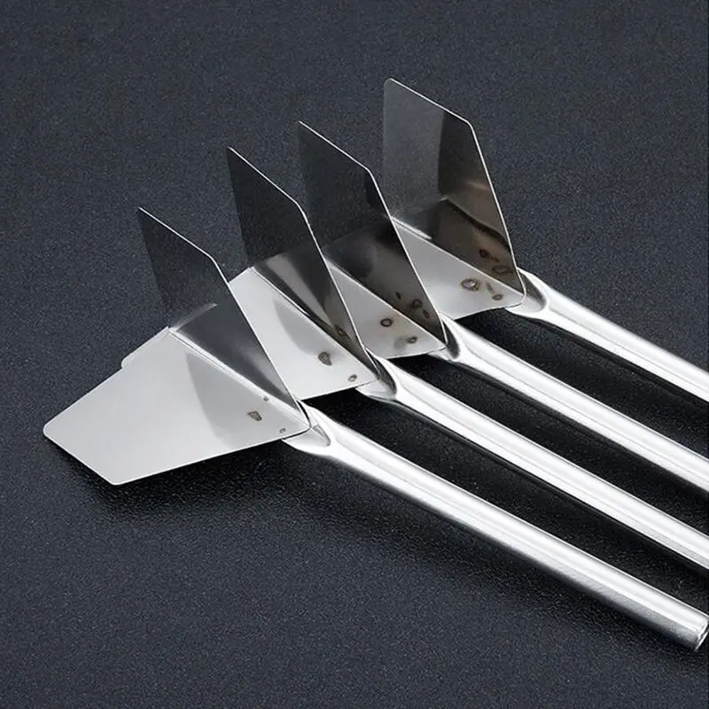 Đồng Hồ Nam Dây Thép Không Gỉ Putty Dao Chà Bồn Cầu Scrapers Cho Dụng Cụ Xây Dựng Âm Dương Kéo Dụng Cụ Cầm Tay Bên Trong Ngoài Góc Cạo