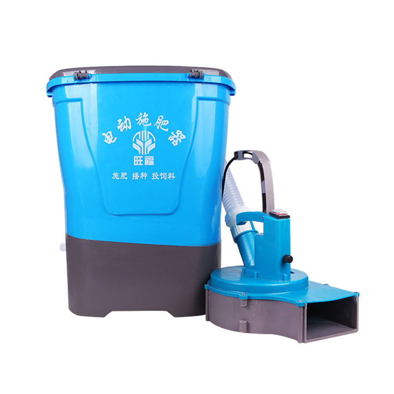 Lithiumbatterij Elektrische meststofstrooier Rugzak Wegzoutstrooier Tuinzaadmachine voor thuisboerderij