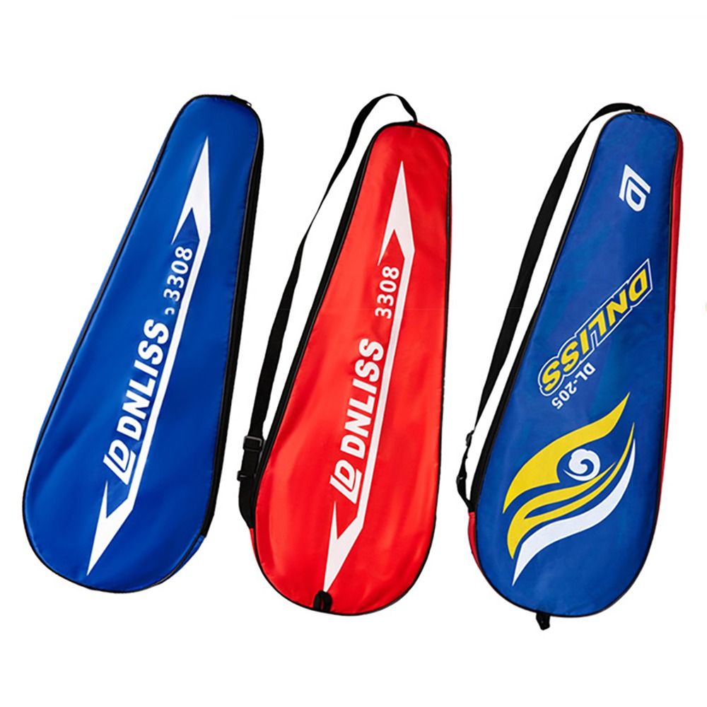 Thick Oxford Badminton Racket Bag Racket Bags Protective Pouch Badminton Racket Cover Tennis Storage Racket Protective Cover