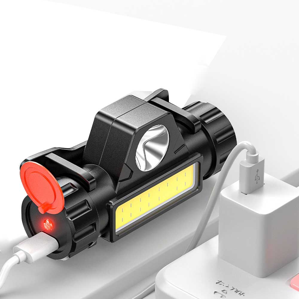 Led branco portátil luz pulseira noite ciclismo correndo lâmpada de pesca pulseira pulseira usb lanterna