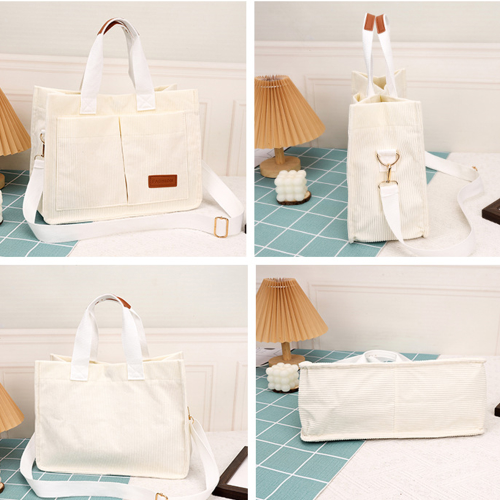 Torebka damska, nowa modna płócienna torba na ramię o dużej pojemności, torba crossbody, torba dojazdowa zwq