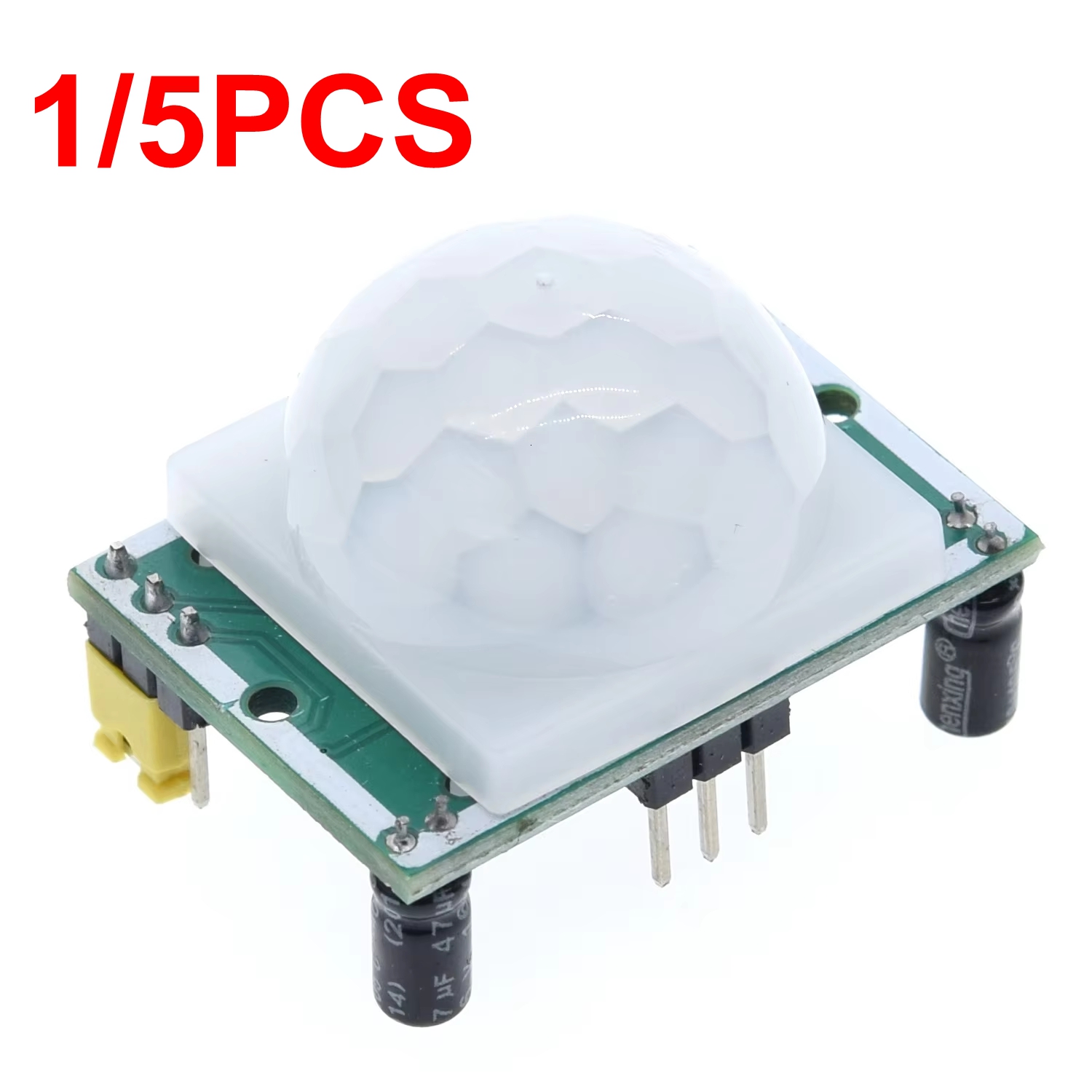1/5PCS High Quality HC-SR501 HCSR501 Adjust Infrared PIR Motion Sensor Detector Module For Arduino + Case
