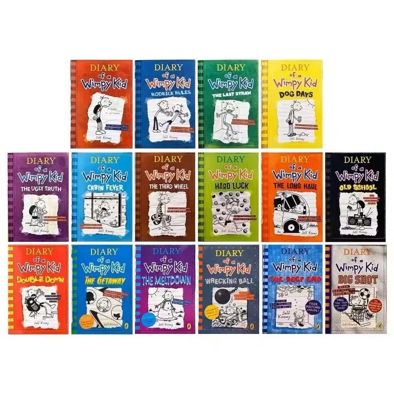 1-1000-0000-20 Tagebuch des wimpy kid englischen Buch tagebuchs der wimpy kid boxed Kinder fiktion bücher