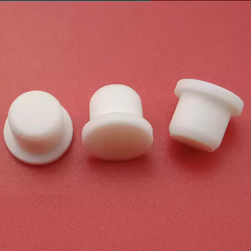 ปลั๊กรูยางซิลิโคนสีขาวเกรดอาหารปลั๊กอุดกันฝุ่นขนาด2มม.-14มม.