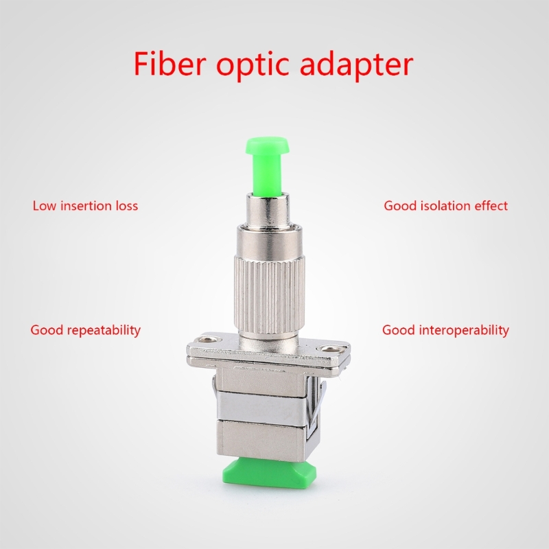 Reusable FC Männlichen zu SC Weibliche Optische Faser Kabel Adapter Single/Multimode Adapter Koppler Hohe Zuverlässigkeit