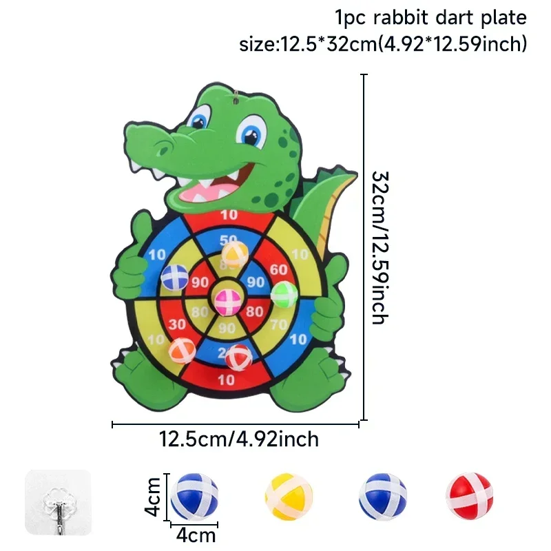 Jungle Animal Dart Plate Board Panda Safari Birthday Party Favors Kids Baby Shower Party Decoration Guest giocattoli per bambini regali