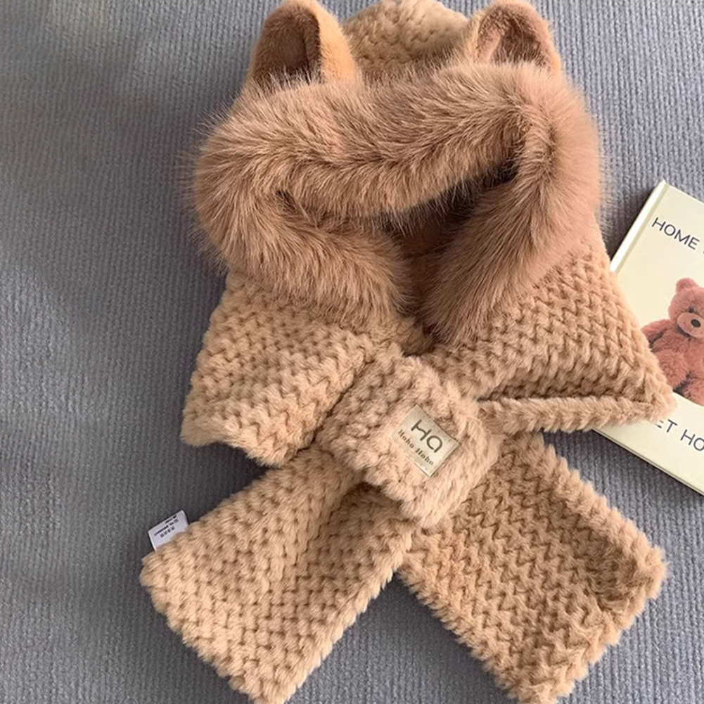 Integrated Ear Protection Windproof Cap Scarf Neck Integrated Warmth Cover Hat For Outdoors Sports